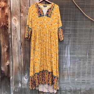 ROOLEE Brooklyn Print Midi Dress